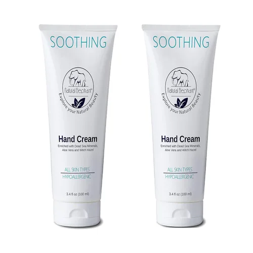 Vista 6 de Natural Elephant Crema de manos calmante con minerales del Mar Muerto 3.4 fl oz (3.4 fl oz)