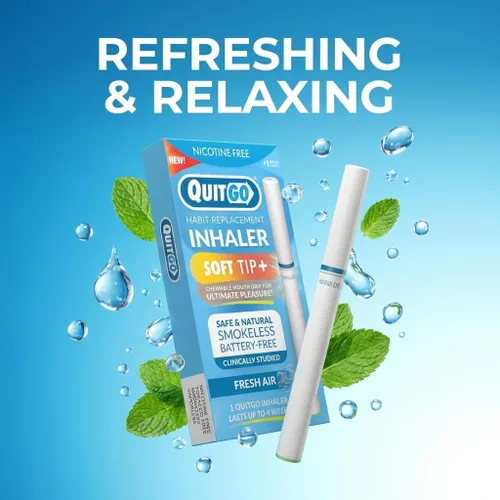Vista 4 de Inhalador sin humo de punta suave sin vapor, 100% natural, sin nicotina para reemplazo de hábitos de apoyo oral cuando quieres dejar de fumar