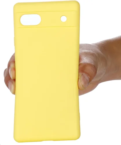 Vista 6 de Compatible con Google Pixel 6a 5G 2022 Funda trasera de silicona delgada a prueba de golpes, cubierta de cuerpo completo, funda delgada para Google