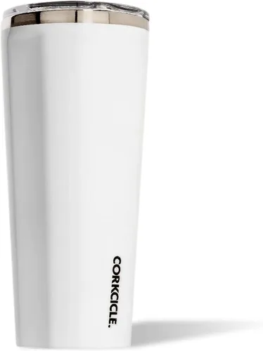Vista 19 de Corkcicle Vaso térmico clásico – Vaso de acero inoxidable con tapa, triple aislamiento para bebidas calientes y frías, tapa inastillable, apto