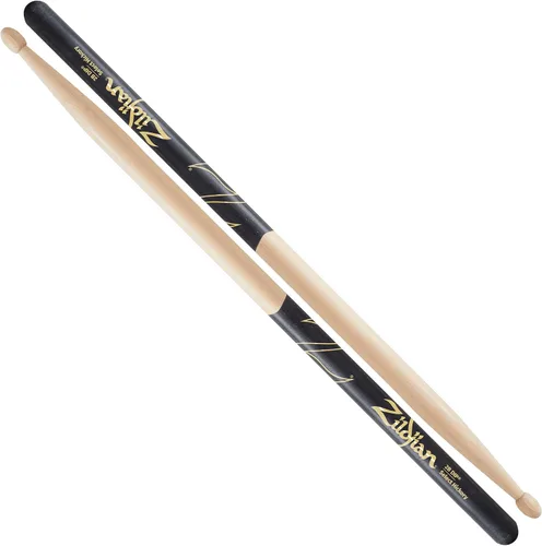 Vista 18 de Zildjian 5A - Baquetas para tambor (cabeza de nailon, color púrpura)