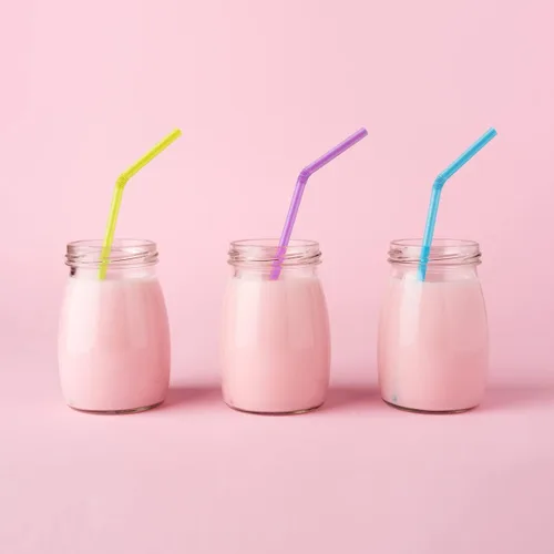 Vista 6 de KTOB Pajitas flexibles biodegradables, 200 unidades, 100% a base de plantas, compostables, coloridas, ecológicas, alternativas a las pajitas