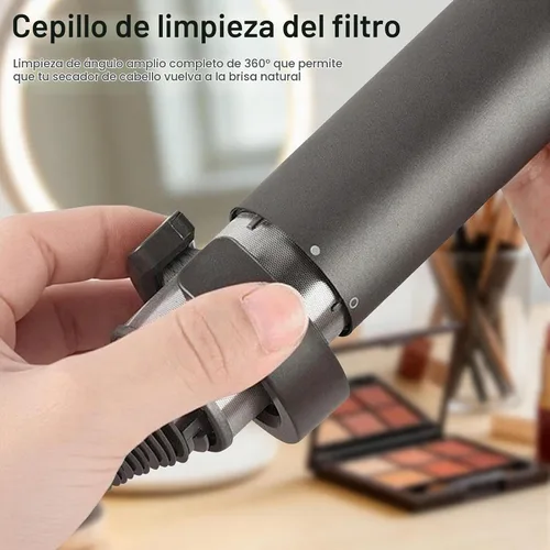 Vista 6 de Accesorio de cepillo de limpieza de filtro para Dyson HS01 Airwrap Styler HS05 Accesorios Parte NO.969760-01, herramienta de limpieza fácil