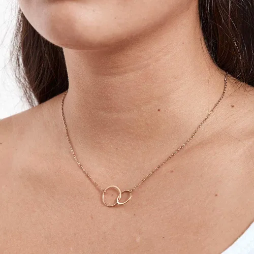 Vista 3 de Dear Ava Collar de regalo para mujeres y niñas, colgante de joyería moderna ajustable, idea de regalo de amor para ella con tarjeta sincera, regalos