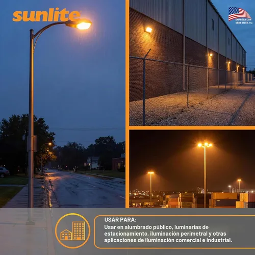 Vista 6 de Sunlite 03634-SU LU250/MOG - Bombilla de sodio de alta presión de 250 W, base Mogul (E39), código ANSI S50, 28000 lúmenes, 24000 horas de vida