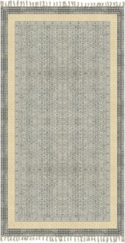 Vista 20 de Kilim Dhurrie - Alfombra de algodón de 2 x 3 pulgadas, diseño geométrico de 0.19 pulgadas, fácil de lavar a mano, lavable a mano, alfombra