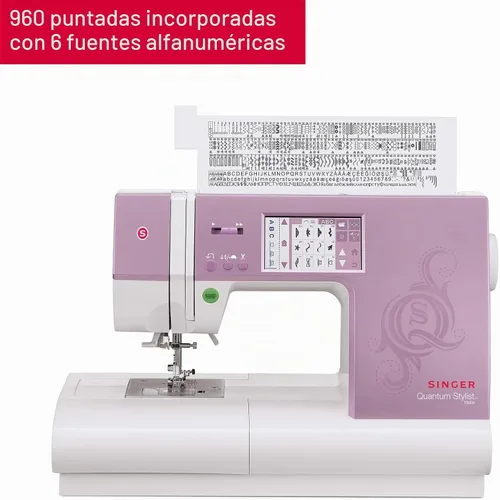 Vista 3 de SINGER® Quantum Stylist 9985 Máquina de coser computarizada con kit de accesorios
