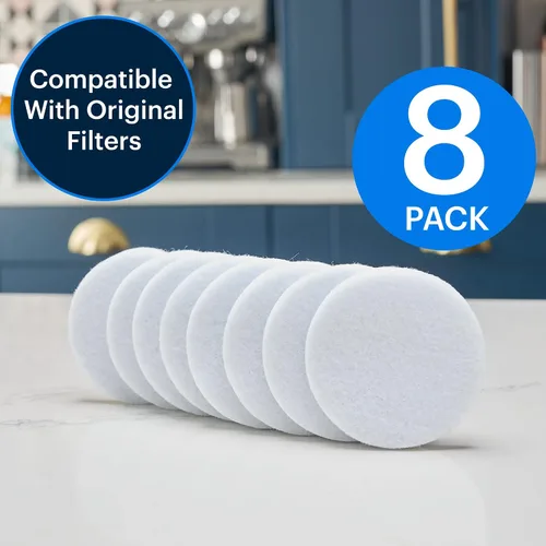 Vista 3 de Essential Values 8 Pack Cold Brew Coffee Filters - Replacement Coffee Filter Bags - Compatible with Toddy Cold Brew Maker