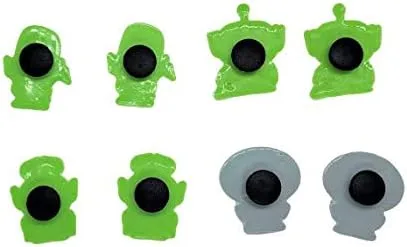 Vista 2 de Juego de 2 dijes para zapatos de perro Bulldog francés compatibles con pulseras Crocs Clogs