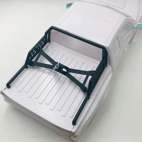 Vista 7 de KYX Racing TRX4 ABS Raptor Cuerpo Duro y Parachoques Delantero Trasero & Repuestos Rack 12.795 in Carrocería Camión Carcasa Blanca