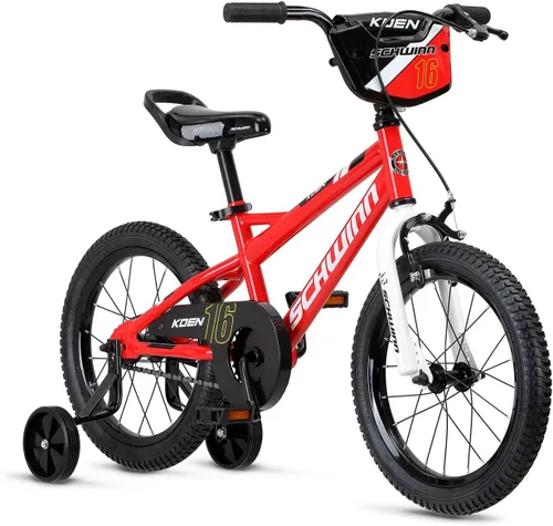 Vista 21 de Schwinn Elm y Koen Bicicleta o Bicicleta de Equilibrio, Bicicleta de 12-18 Pulgadas para Niños de 2-13 Años, Negro, Azul, Rojo, Verde Azulado, Rosa