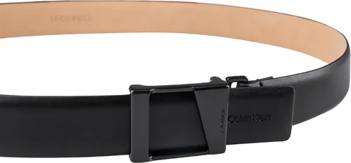 Vista 3 de Calvin Klein Cinturón de vestir para hombre, plateado