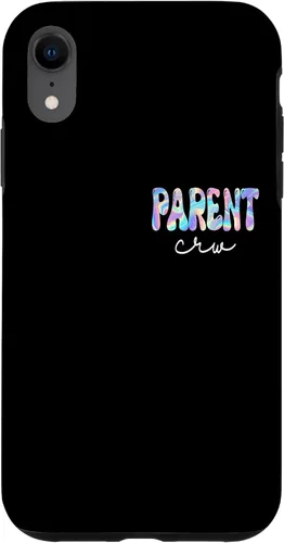 Vista 8 de iPhone 15 Parent Crew Groovy Back to School Cute Teachers Women Girl Case
