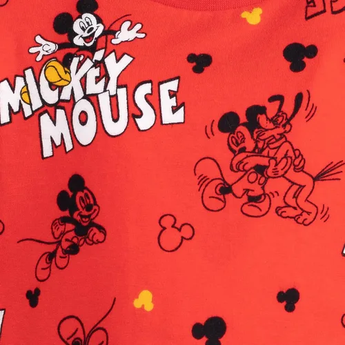 Vista 7 de Disney- Camisa de manga corta y pantalones cortos de malla de Mickey Mouse