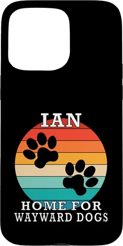 Vista 31 de Ian Home for Wayward Dogs Family Name Case for iPhone 17