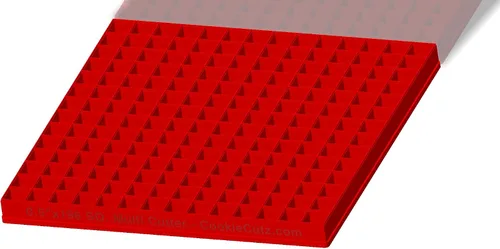 Vista 2 de Multicortador de forma cuadrada de 0.5" x 196