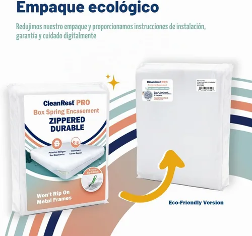 Vista 6 de Caja de somier CleanRest PRO - Doble