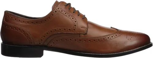 Vista 6 de Nunn Bush Nelson Wing Tip Oxford - Vestido casual con cordones para hombre