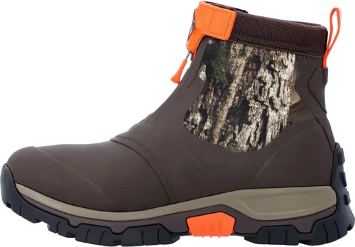 Vista 9 de MUCK Botines Apex con cremallera media para hombre Negro