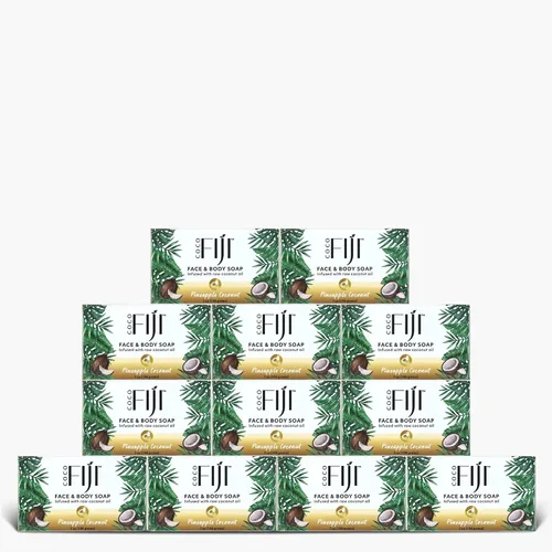 Vista 31 de Barra de jabón Coco Fiji para cara y cuerpo infundida con aceite de coco orgánico, Awapuhi Seaberry, aceite esencial, jabón natural para hidratar
