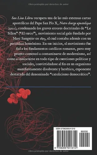 Vista 2 de Notre charge apostolique Carta sobre los errores de "Le Sillon" (1910) (San Lino Libros) (Spanish Edition)