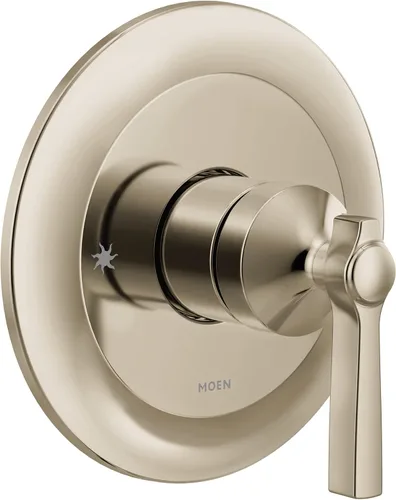 Vista 10 de Moen UTS3911BG Flara M-CORE 3-Series 1-Handle Kit de embellecimiento de válvula de 1 mango, requiere válvula, oro cepillado