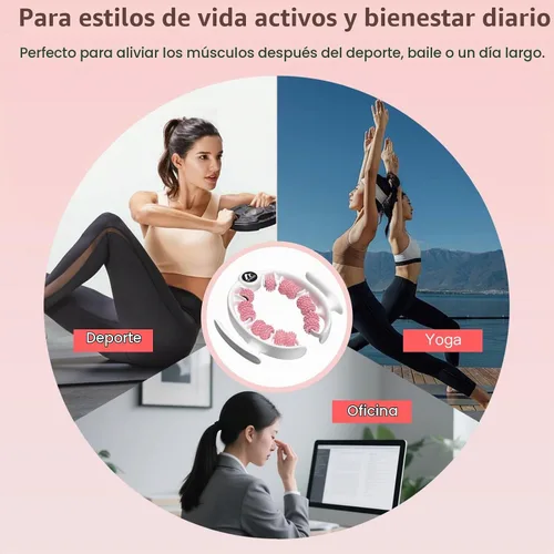 Vista 7 de MAIBO - Removedor de celulitis para piernas, rodillo de celulitis, herramienta de masaje de drenaje linfático, rodillo muscular de piernas
