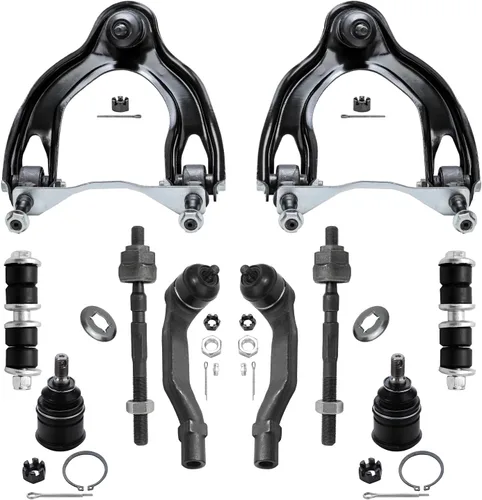 Vista 564 de Detroit Axle - Kit de suspensión frontal de 10 piezas para Dodge Avenger 2008-2014, Chrysler Sebring 2007-2010, 2 brazos de control inferiores, 2