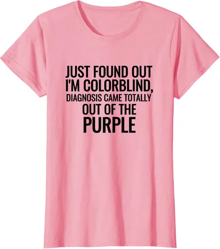 Vista 13 de Camiseta divertida de broma de daltonismo con diagnóstico humorístico