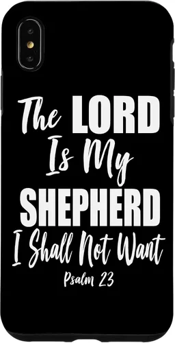 Vista 11 de The Lord is My Shepherd - Funda con versículo bíblico cristiano para iPhone 17