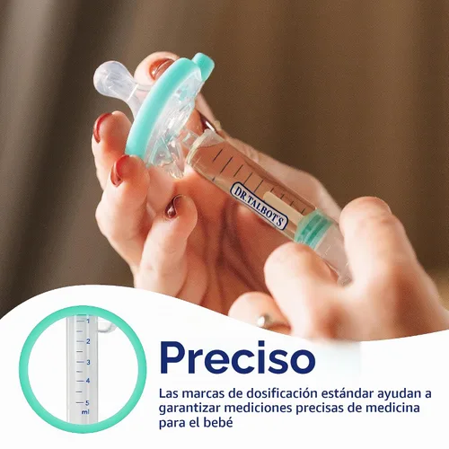 Vista 3 de Dr. Talbot's Paci-Med Dispensador de medicamentos para bebés - 0.2 fl oz
