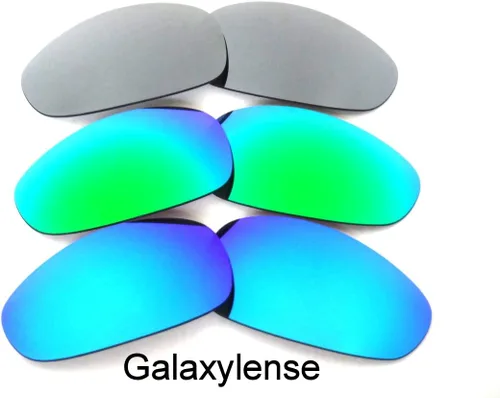 Vista 2 de Galaxy lentes de repuesto para Oakley Juliet polarizadas Blue & Color Verde
