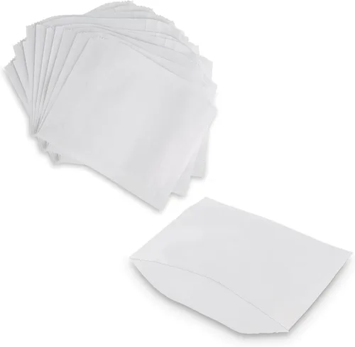 Vista 11 de MT Products Bolsas de Papel Blanco Pequeñas Personalizadas 6" x 4.5" - Bolsas de Galletas Blancas Desechables Personalizadas