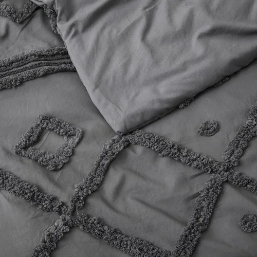 Vista 69 de Oli Anderson Juego de Edredón Beige Queen Acolchado Juego de Ropa de Cama Queen 3 Piezas, Edredón Boho Shabby Chic con 2 Fundas de Almohada