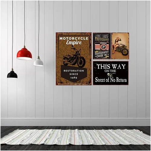 Vista 6 de Letrero de metal con diseño de chica traviesa en el baño, pin up!Adecuado para café, oficina, bar, patio, club, hogar, pared, decoración retro