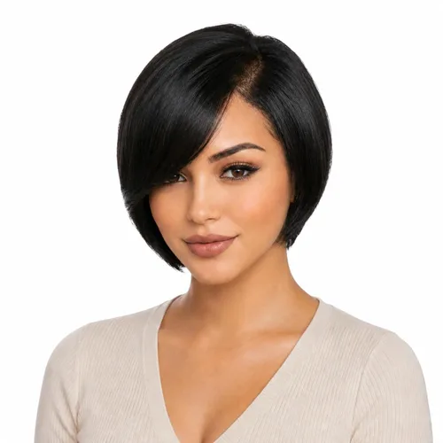 Vista 22 de Pelucas de cabello humano rizado profundo, parte lateral, encaje frontal precortado, encaje frontal para usar y llevar, peluca sin pegamento