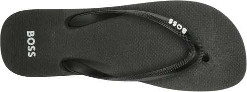 Vista 5 de BOSS Chanclas de vinilo ligeras con logotipo llamativo para hombre