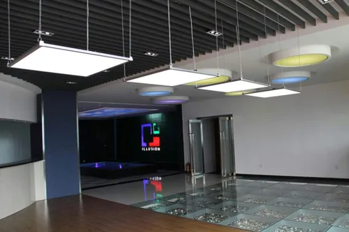 Vista 8 de Luz de panel plano LED 2x4 3000K - 5000K 50W 600W equivalente 0-10V regulable 6500 Lm CCT cambio de color borde iluminado panel LED 120-277V caída