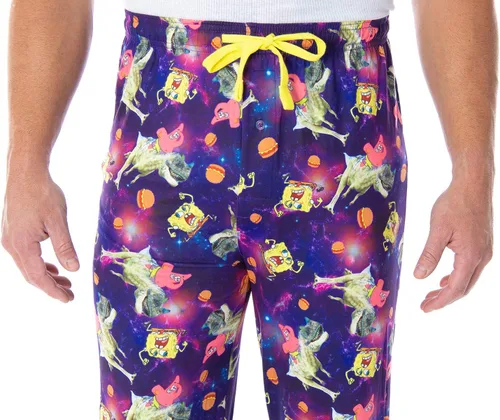 Vista 3 de Spongebob Squarepants - Pantalones de pijama para hombre
