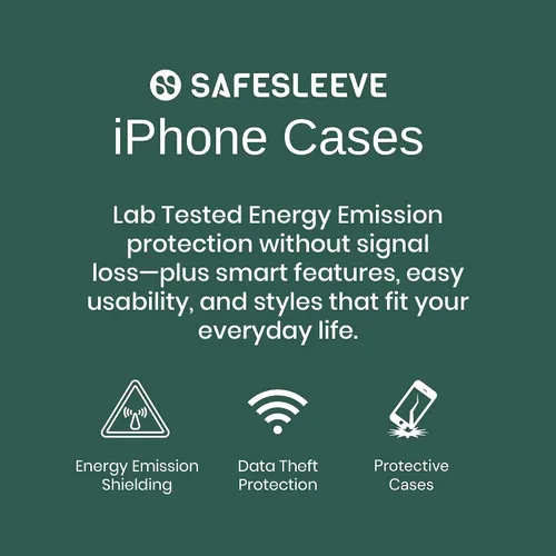 Vista 7 de SafeSleeve Desmontable para iPhone 12 Mini - Negro