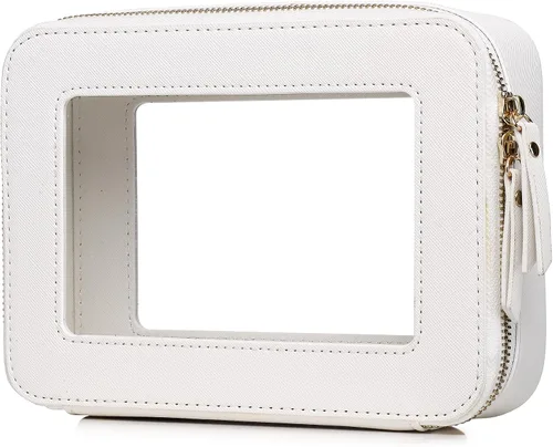Vista 18 de Bolsa de maquillaje transparente (negro L)