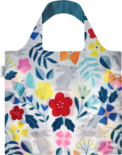 Vista 11 de Wrapables Bolsa de compras reutilizable grande con bolsa exterior
