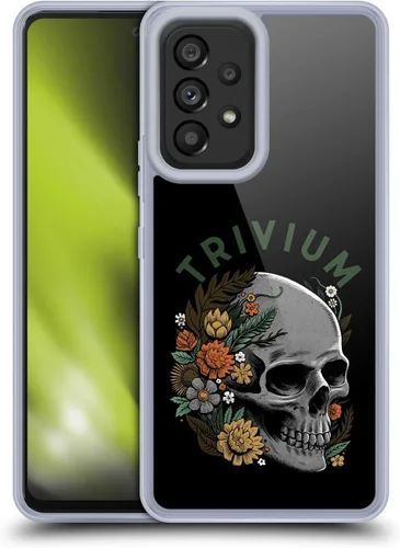 Vista 15 de Head Case Designs Officially Licensed Trivium Big Dragon Graphics Gel Case [Military Grade Protection] Compatible with Samsung Galaxy A53 5G (2022)