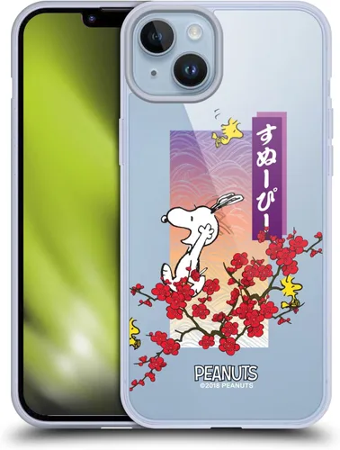Vista 486 de Carcasa de gel para iPhone 7 Plus/iPhone 8 Plus, diseño de Snoopy Oriental de Peanuts, Badges