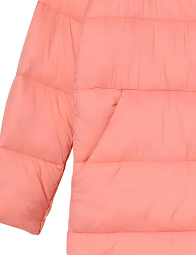 Vista 5 de Tienda Essentials Abrigo para mujer de peso medio, resistente al agua, manga larga, corte holgado, más largo