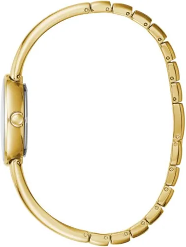Vista 3 de Reloj Harley-Davidson 77P100 con logotipo de BS en tono dorado y acero inoxidable para mujer