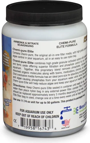 Vista 3 de Boyd Enterprises ABE16743 Chemipure Elite para acuario, 11.74 onzas