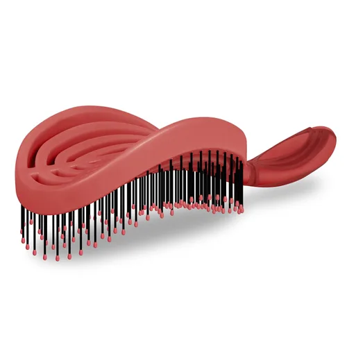 Vista 19 de NuWay® DoubleC PRO® - Cepillo patentado para el cuidado del cuero cabelludo, diseño de doble curva para masaje del cuero cabelludo