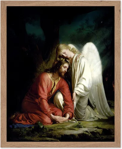 Vista 111 de Poster Master Póster de retrato vintage, impresión cristiana retro, regalo para religiosos, amigos, cara de Jesucristo, sudario de Turín, Biblia