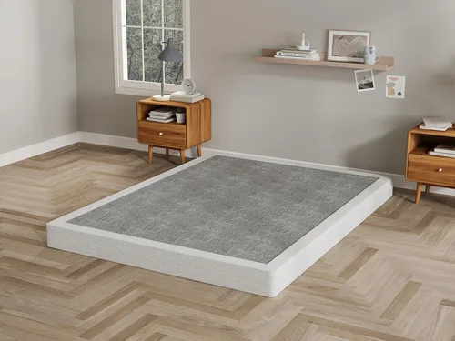 Vista 7 de Base de cama con somier AROMUSTIME de 3 pulgadas tamaño individual